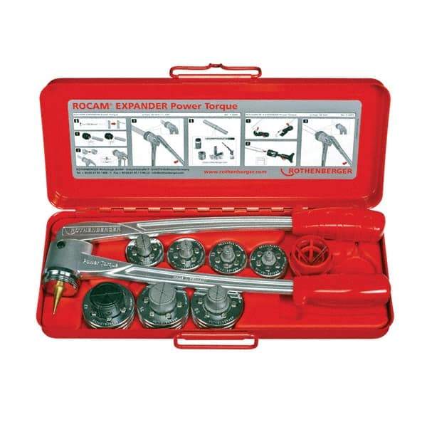 Rothenberger - Flaring Tools & Tube Expanders Type: Tube Expander Maximum Pipe Capacity (Inch): 1-1/8 - A1 Tooling