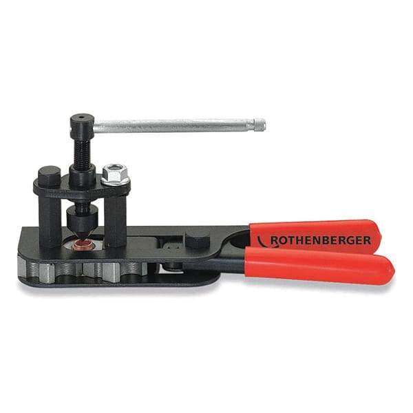 Rothenberger - Flaring Tools & Tube Expanders Type: 45 Flaring Tool Maximum Pipe Capacity (Inch): 3/16 - A1 Tooling