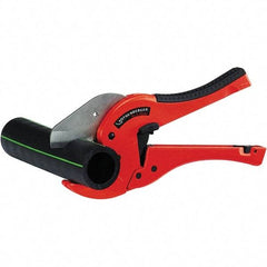 Rothenberger - 2" Pipe Capacity, Tube & Pipe Cutter - Cuts Plastic, PVC, CPVC, 10-1/4" OAL - A1 Tooling