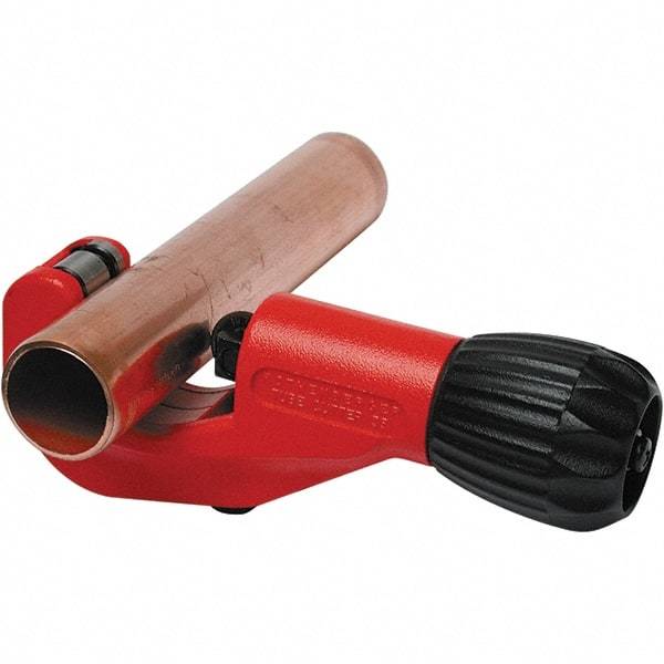 Rothenberger - 1/4" to 1-3/8" Pipe Capacity, Tube Cutter - Cuts Aluminum, Copper, 6" OAL - A1 Tooling