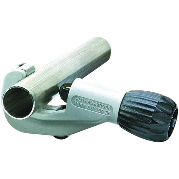 Rothenberger - 1/4" to 1-3/8" Pipe Capacity, Tube Cutter - Cuts Stainless Steel, 6" OAL - A1 Tooling