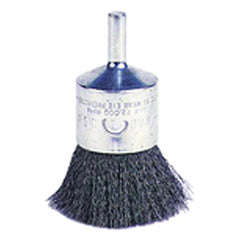 1″ Diameter - Steel Wire End Brush