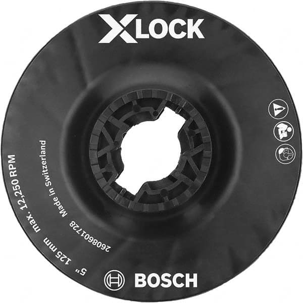 Bosch - Disc Backing Pads Backing Pad Type: Disc Backing Pad Pad Diameter (Inch): 5 - A1 Tooling