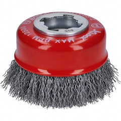 Bosch - 3" Diam 0.012" X-LOCK Carbon Steel Fill Cup Brush - A1 Tooling