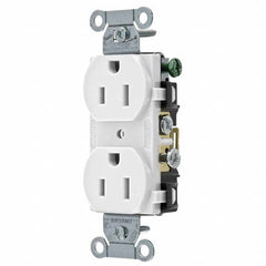 Bryant Electric - Straight Blade Receptacles Receptacle Type: Duplex Receptacle Grade: Commercial - A1 Tooling