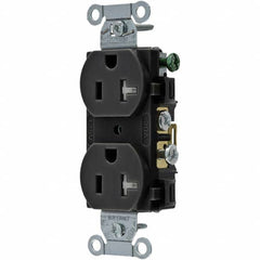 Bryant Electric - Straight Blade Receptacles Receptacle Type: Duplex Receptacle Grade: Commercial - A1 Tooling