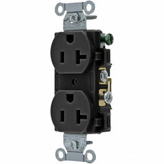 Bryant Electric - Straight Blade Receptacles Receptacle Type: Duplex Receptacle Grade: Commercial - A1 Tooling