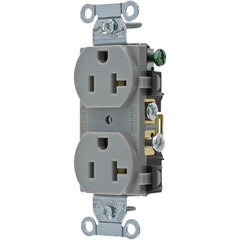 Bryant Electric - Straight Blade Receptacles Receptacle Type: Duplex Receptacle Grade: Commercial - A1 Tooling