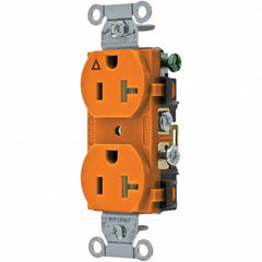 Bryant Electric - Straight Blade Receptacles Receptacle Type: Duplex Receptacle Grade: Commercial - A1 Tooling