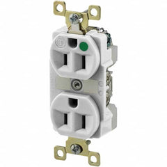 Bryant Electric - Straight Blade Receptacles Receptacle Type: Duplex Receptacle Grade: Hospital - A1 Tooling