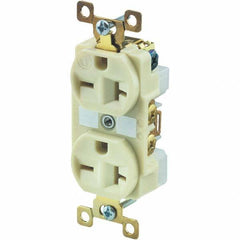 Bryant Electric - Straight Blade Receptacles Receptacle Type: Duplex Receptacle Grade: Industrial - A1 Tooling