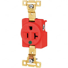 Bryant Electric - Straight Blade Receptacles Receptacle Type: Single Receptacle Grade: Hospital - A1 Tooling