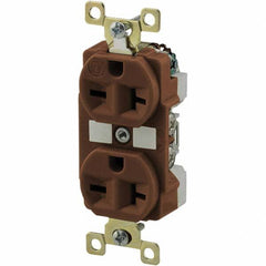 Bryant Electric - Straight Blade Receptacles Receptacle Type: Duplex Receptacle Grade: Industrial - A1 Tooling