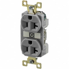 Bryant Electric - Straight Blade Receptacles Receptacle Type: Duplex Receptacle Grade: Industrial - A1 Tooling