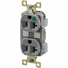 Bryant Electric - Straight Blade Receptacles Receptacle Type: Duplex Receptacle Grade: Hospital - A1 Tooling