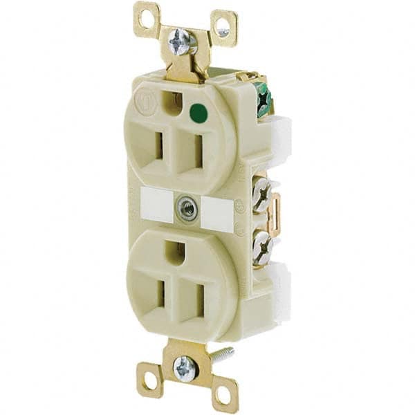 Bryant Electric - Straight Blade Receptacles Receptacle Type: Duplex Receptacle Grade: Hospital - A1 Tooling