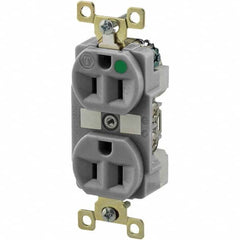 Bryant Electric - Straight Blade Receptacles Receptacle Type: Duplex Receptacle Grade: Hospital - A1 Tooling