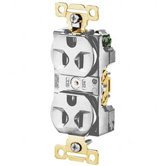 Bryant Electric - Straight Blade Receptacles Receptacle Type: Duplex Receptacle Grade: Industrial - A1 Tooling