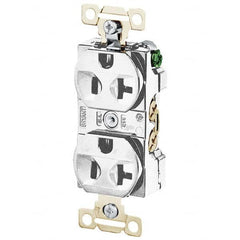 Bryant Electric - Straight Blade Receptacles Receptacle Type: Duplex Receptacle Grade: Industrial - A1 Tooling