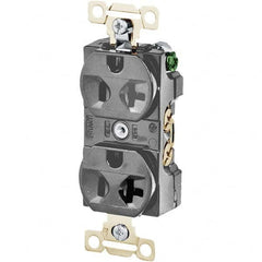 Bryant Electric - Straight Blade Receptacles Receptacle Type: Duplex Receptacle Grade: Industrial - A1 Tooling