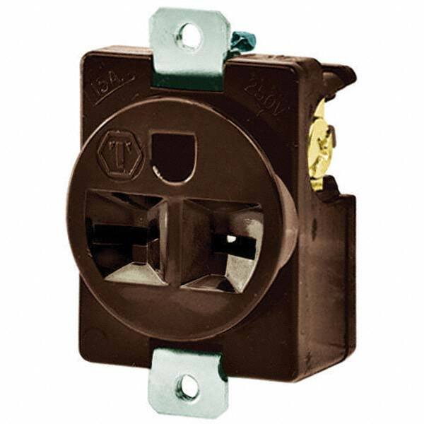 Bryant Electric - Straight Blade Receptacles Receptacle Type: Single Receptacle Grade: Industrial - A1 Tooling