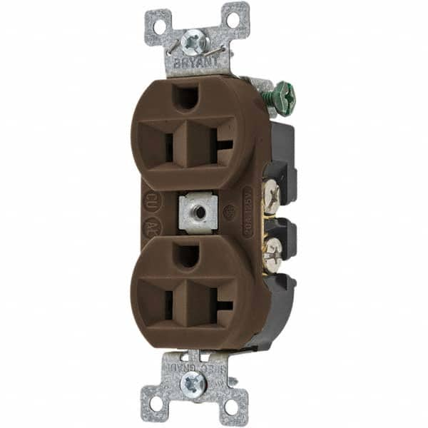 Bryant Electric - Straight Blade Receptacles Receptacle Type: Duplex Receptacle Grade: Specification - A1 Tooling