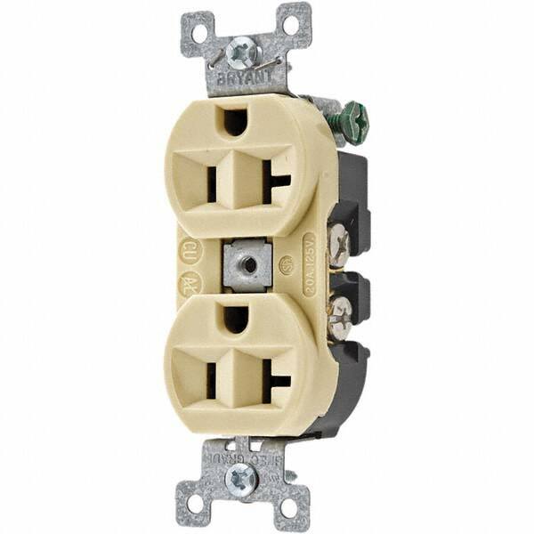 Bryant Electric - Straight Blade Receptacles Receptacle Type: Duplex Receptacle Grade: Specification - A1 Tooling