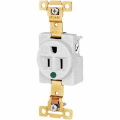 Bryant Electric - Straight Blade Receptacles Receptacle Type: Single Receptacle Grade: Hospital - A1 Tooling