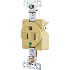 Bryant Electric - Straight Blade Receptacles Receptacle Type: Single Receptacle Grade: Hospital - A1 Tooling