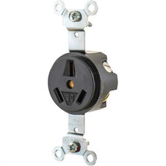 Bryant Electric - Straight Blade Receptacles Receptacle Type: Single Receptacle Grade: Industrial - A1 Tooling