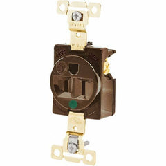 Bryant Electric - Straight Blade Receptacles Receptacle Type: Single Receptacle Grade: Hospital - A1 Tooling