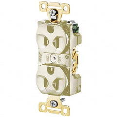 Bryant Electric - Straight Blade Receptacles Receptacle Type: Duplex Receptacle Grade: Industrial - A1 Tooling