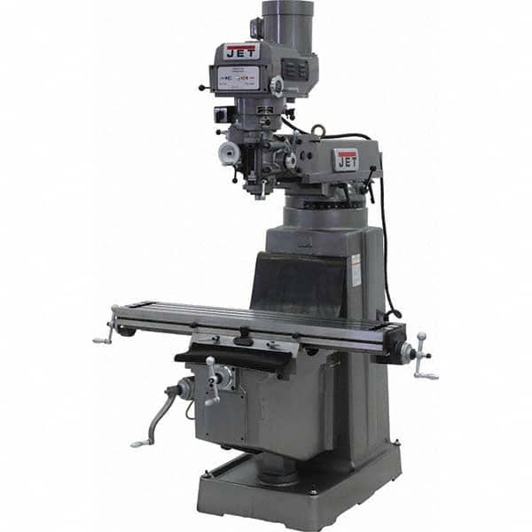 Jet - Knee Milling Machines Spindle Speed Control: Electronic Variable Speed Table Length (Inch): 10 - A1 Tooling