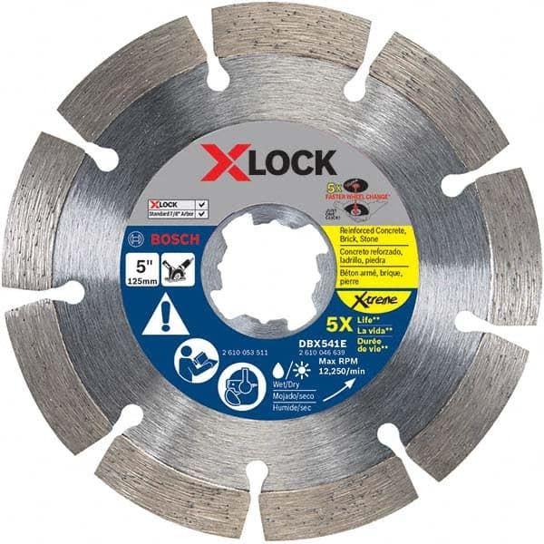 Bosch - Wet & Dry-Cut Saw Blades Blade Diameter (Inch): 5 Blade Material: Diamond-Tipped - A1 Tooling