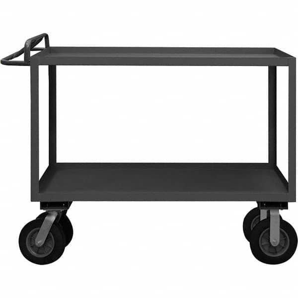 Durham - 1,200 Lb Capacity, 24-1/4" Wide x 78-1/4" Long x 47" High Service Cart - A1 Tooling