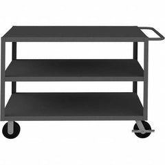 Durham - 3,000 Lb Capacity, 24-1/4" Wide x 54-1/4" Long x 37-7/16" High Heavy Duty Service Cart - A1 Tooling