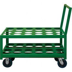 Durham - 1,400 Lb Capacity, 24-1/4" Wide x 39" Long x 37-1/2" High Medical Cylinder Cart - A1 Tooling