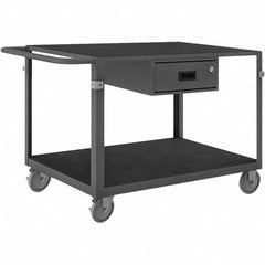 Durham - 1,000 Lb Capacity, 25-1/8" Wide x 42-11/16" Long x 34" High Instrument Cart - A1 Tooling