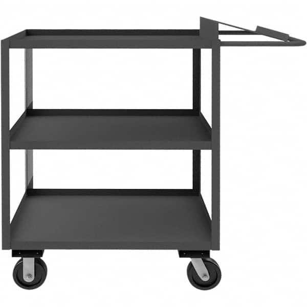 Durham - 3,000 Lb Capacity, 24-1/4" Wide x 75-1/4" Long x 51-1/16" High Order Picking Cart - A1 Tooling