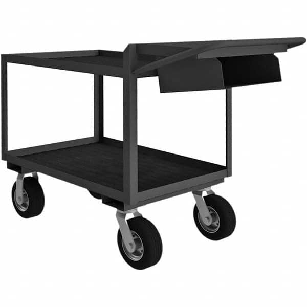 Durham - 1,200 Lb Capacity, 24-1/4" Wide x 64-3/8" Long x 38" High Mobile Cart - A1 Tooling