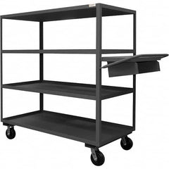 Durham - 3,600 Lb Capacity, 30-1/4" Wide x 76-3/8" Long x 65" High Order Picking Cart - A1 Tooling