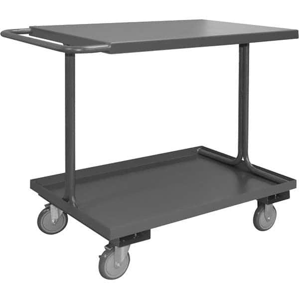 Durham - 1,200 Lb Capacity, 18" Wide x 38" Long x 35-13/16" High Access Shelf Cart - A1 Tooling