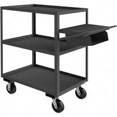 Durham - 3,600 Lb Capacity, 30-1/4" Wide x 76-3/8" Long x 48" High Order Picking Cart - A1 Tooling