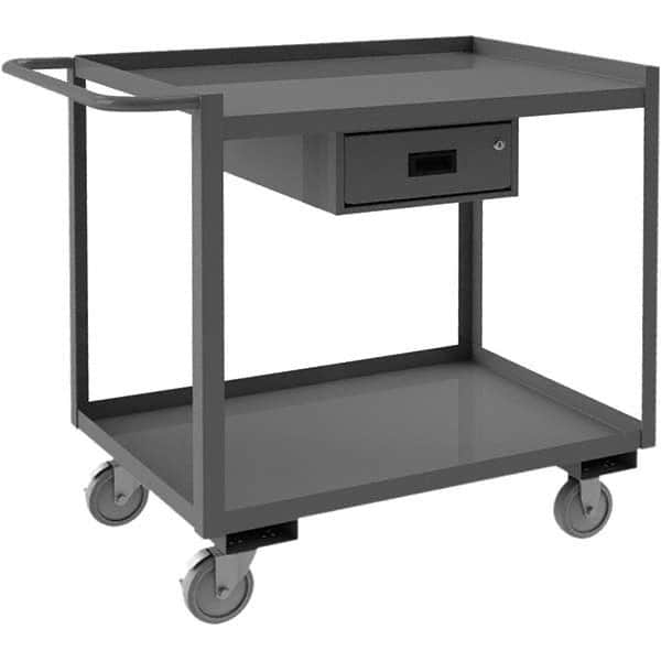 Durham - 1,200 Lb Capacity, 24-1/4" Wide x 54-1/4" Long x 37-5/8" High Heavy Duty Service Cart - A1 Tooling