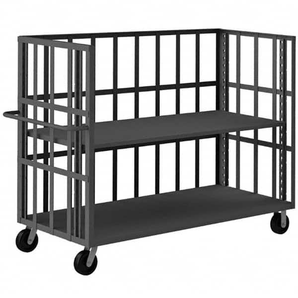 Durham - 3,000 Lb Capacity Open Portable Shelf Trucks - A1 Tooling