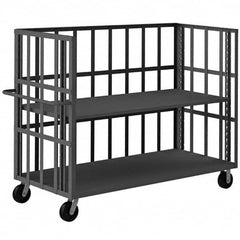 Durham - 3,000 Lb Capacity Open Portable Shelf Trucks - A1 Tooling