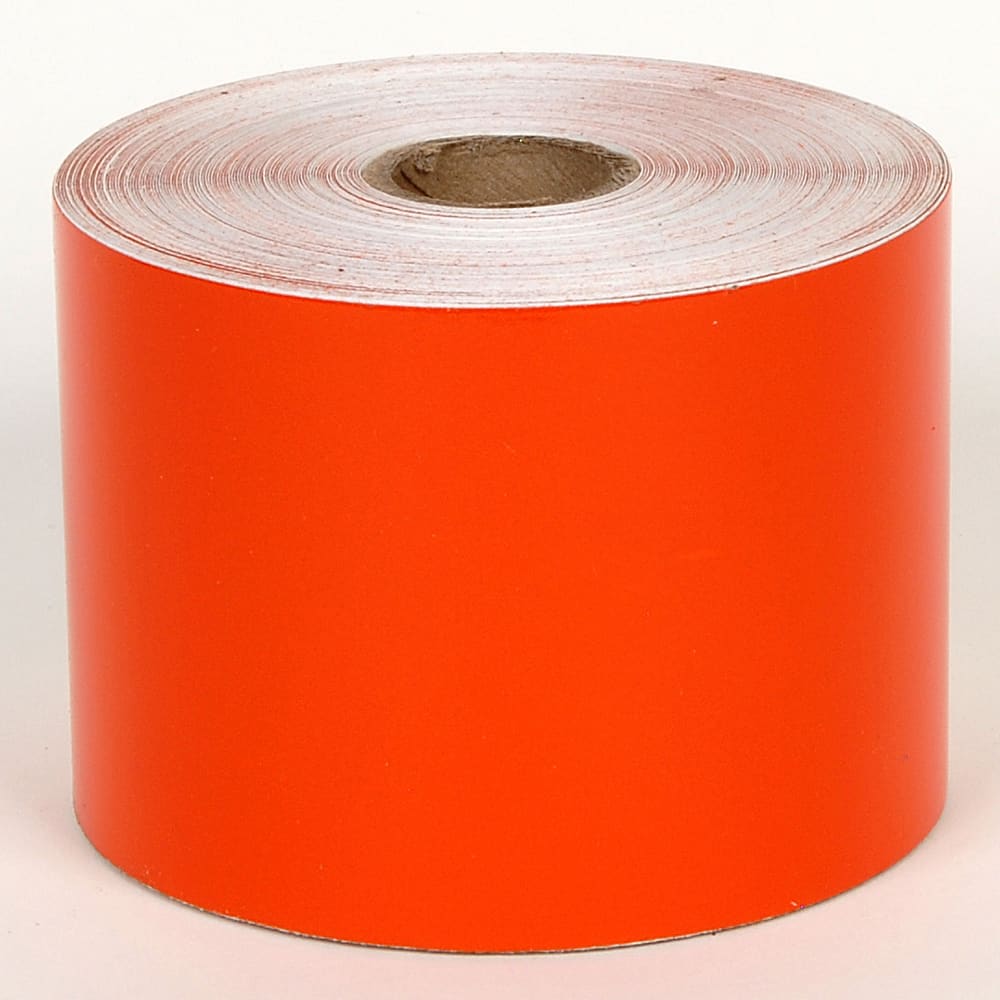 Cobra Systems - Labels, Ribbons & Tapes; Type: Vinyl Tape ; Color: Orange ; For Use With: VNM4PRO ; Width (Inch): 3 ; Length (Feet): 75 ; Material: Vinyl - Exact Industrial Supply