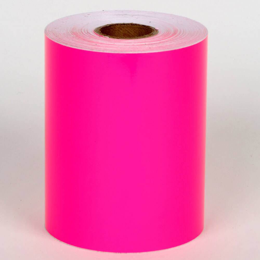 Cobra Systems - Labels, Ribbons & Tapes; Type: Vinyl Tape ; Color: Pink ; For Use With: VNM4PRO ; Width (Inch): 4 ; Length (Feet): 75 ; Material: Vinyl - Exact Industrial Supply