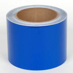 Cobra Systems - Labels, Ribbons & Tapes; Type: Vinyl Tape ; Color: Bue ; For Use With: VNM8 ; Width (Inch): 4 ; Length (Feet): 75 ; Material: Vinyl - Exact Industrial Supply