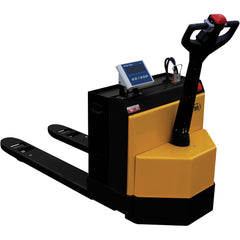 Vestil - Pallet Trucks/Jacks; Type: Electric Pallet Truck ; Load Capacity (Lb.): 4500.000 ; Overall Width (Inch): 30-1/4 ; Length of Forks (Inch): 48 ; Fork Width (Inch): 27 ; Low Height (Inch): 3-3/8 - Exact Industrial Supply